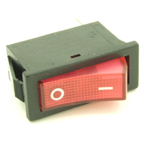 SR-1L single pole neon illuminated rocker switch - photo