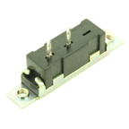 EV-12C-21B-2A slide switch, single pole single throw, 12A 125VAC 250VAC UL CSA rating